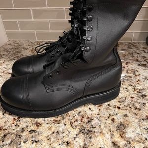 *NEW* Addison Shoe Company Steel Toe Safety Boots 10 1/2 Wide